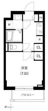 ＣＲＥＶＡＮＣＥ神楽坂の物件間取画像